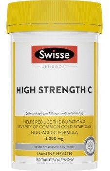Swisse+Ultiboost+High+Strength+Vitamin+C+150+Tablets