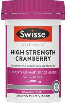 Swisse+Ultiboost+High+Strength+Cranberry+30+Capsules