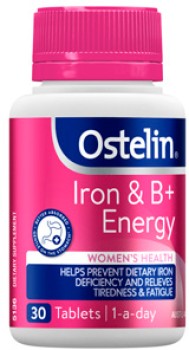 Ostelin-Iron-B-Energy-30-Tablets on sale