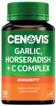 Cenovis+Garlic%2C+Horseradish+%2B+C+Complex+120+Capsules
