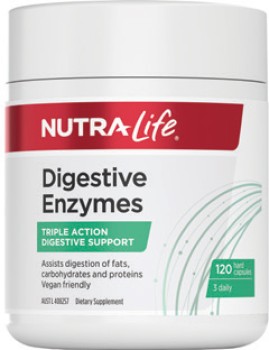 Nutra-Life+Digestive+Enzymes+120+Capsules