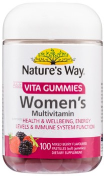 Nature%26rsquo%3Bs+Way+Adult+Vita+Gummies+Women%26rsquo%3Bs+Multivitamin+100+Pastilles