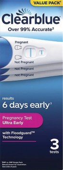 Clearblue-Ultra-Early-Pregnancy-Test-3-Pack on sale