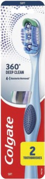 Colgate+360%26deg%3B+Toothbrush+Soft+2+Pack