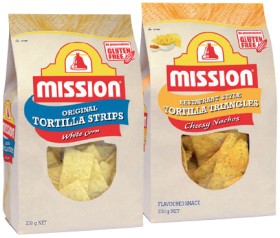 Mission-Tortilla-Corn-Chips-230g-Selected-Varieties on sale