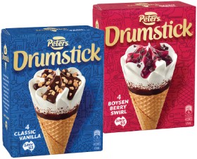 Peters-Drumstick-4-Pack-or-Mini-6-Pack-Selected-Varieties on sale