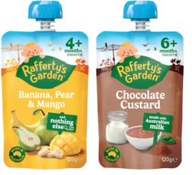 Raffertys-Garden-Baby-Food-120g-Selected-Varieties on sale