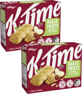 Kelloggs-K-Time-Twists-185g on sale