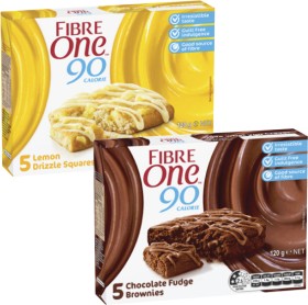 Fibre-One-Bars-or-Squares-105g-120g on sale