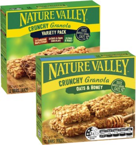 Nature+Valley+Crunchy+Bars+252g