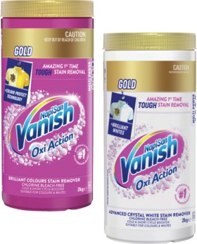 Vanish+NapiSan+Oxi+Action+Gold+Stain+Remover+Powder+2kg