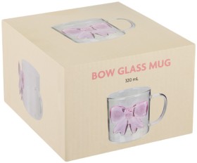 Bow-Glass-Mug on sale