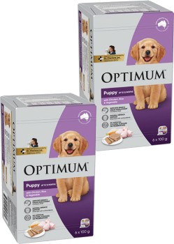 Optimum+Dog+Food+6x100g