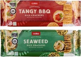 Coles+White+Rice+Crackers+100g