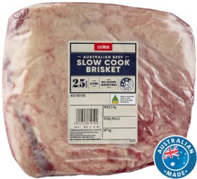 Coles-Australian-No-Added-Hormones-Slow-Cook-Beef-Brisket on sale