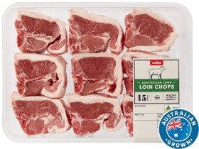 Coles-Australian-Lamb-Loin-Chops on sale