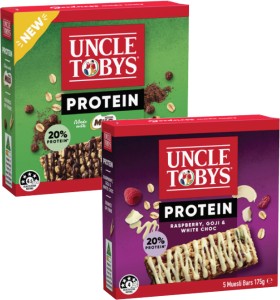 Uncle+Tobys+Protein+Muesli+Bars+175g
