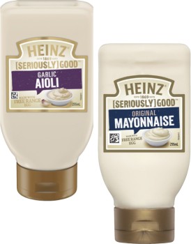 Heinz+Seriously+Good+Aioli+or+Mayonnaise+295mL