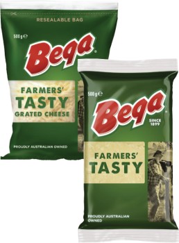 Bega-Cheese-Block-or-Grated-500g on sale