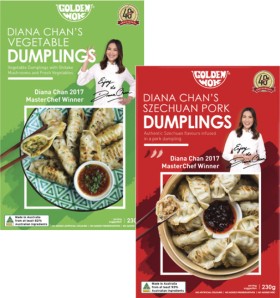 Golden-Wok-Diana-Chans-Dumplings-230g on sale