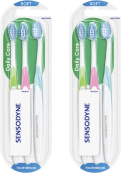Sensodyne+Soft+Daily+Care+Toothbrush+3+Pack