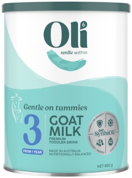 Oli6-Goat-Milk-Stage-3-Premium-Toddler-Drink-800g on sale