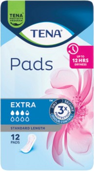 Tena-Extra-Standard-Length-Continence-Pads-12-Pack on sale