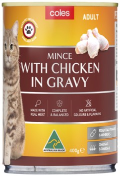 Coles-Cat-Food-400g on sale