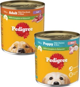 Pedigree-Dog-Food-700g on sale