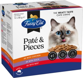 Fussy-Cat-Cat-Food-12x80g on sale