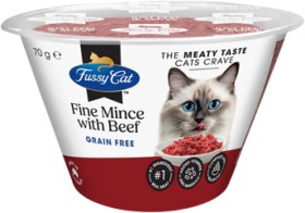 Fussy+Cat+Grainfree+Mince+Cat+Food+70g