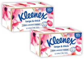 Kleenex-Large-Thick-Facial-Tissues-95-Pack on sale