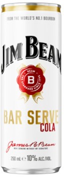 NEW-Jim-Beam-Bar-Serve-10-Cans-4x250mL on sale