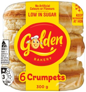 Golden-Crumpet-Rounds-6-Pack-Selected-Varieties on sale