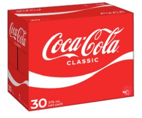 CocaCola-30x375mL-Selected-Varieties on sale