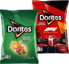 Doritos-Corn-Chips-150170g-Selected-Varieties on sale