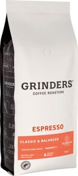 Grinders+Coffee+Beans+1kg+Selected+Varieties