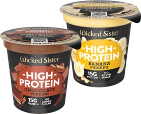 Wicked+Sister+High+Protein+Pudding+170g+Selected+Varieties