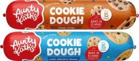 Aunty-Kaths-Cookie-Dough-Choc-Chip-or-MMs-Minis-450g on sale