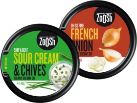 ZoOSh-Dip-185g-Selected-Varieties on sale