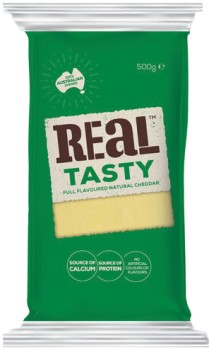 Real+Cheese+Tasty+Block+500g