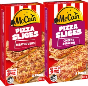 McCain+Pizza+Slices+600g+Selected+Varieties