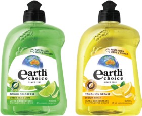 Earth+Choice+Ultra+Concentrate+Dishwashing+Liquid+500mL+Selected+Varieties