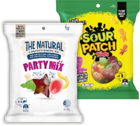The-Natural-Confectionery-Co-130-230g-or-Sour-Patch-Kids-Bag-190g-Selected-Varieties on sale