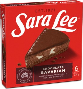 Sara+Lee+Chocolate+Bavarian+375g+or+Chocolate+Cake+350g