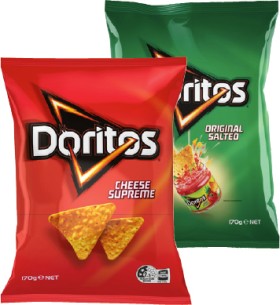 Doritos+Corn+Chips+150%E2%80%91170g+Selected+Varieties