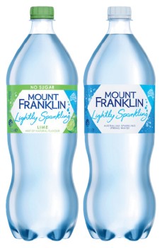 Mount+Franklin+Lightly+Sparkling+Water+1.25+Litre+Selected+Varieties