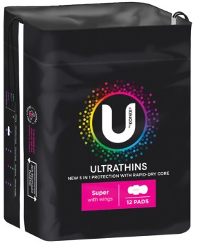 U+By+Kotex+Pads+6-14+Pack+Selected+Varieties