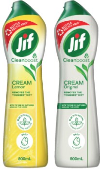 Jif+Cream+Cleanser+500mL+Selected+Varieties