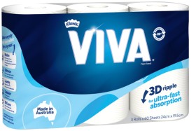 Viva+Paper+Towel+3+Pack+Selected+Varieties